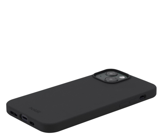 Holdit Silicone Case iPhone 15 Black 15970 - 1148735 - zdjęcie 3